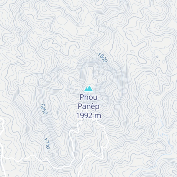 Map of Phou Panèp