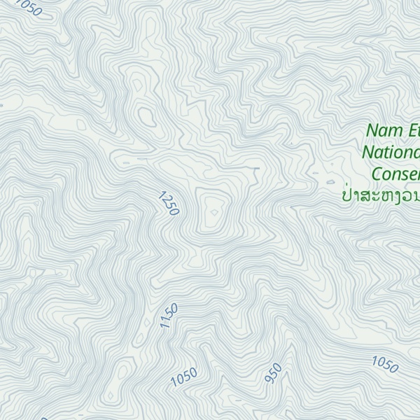 Map of Phou Hinhè