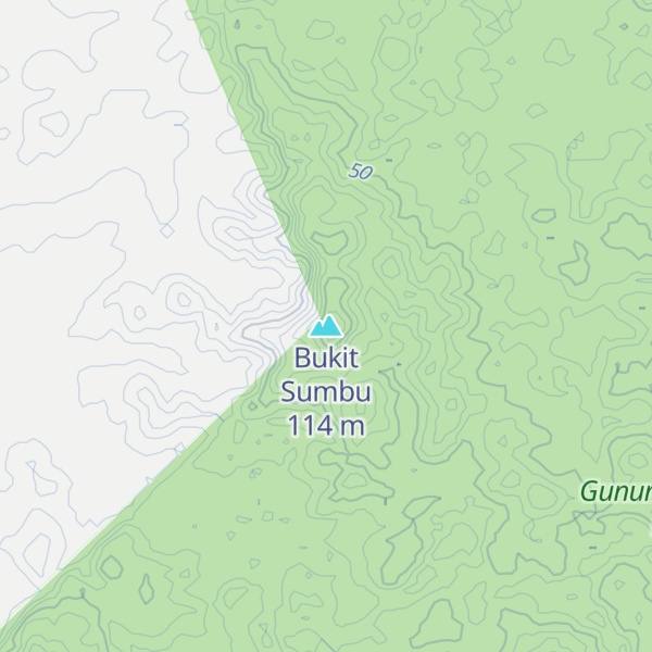 Map of Bukit Sumbu