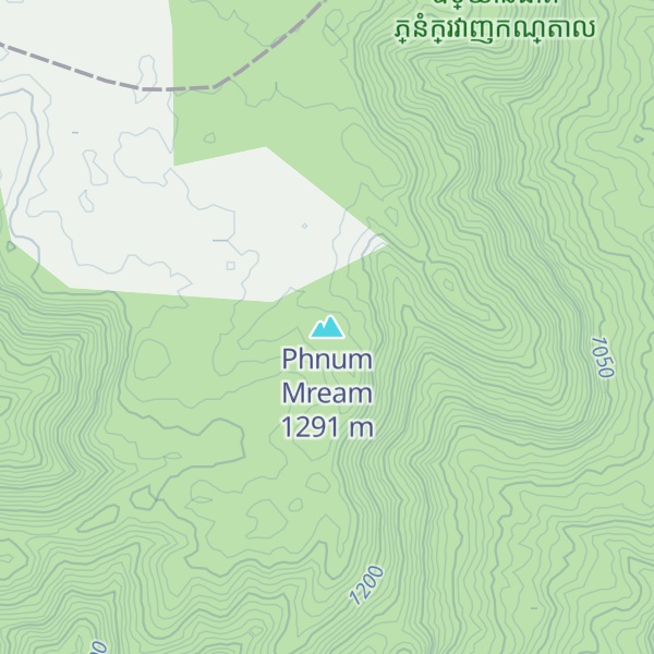 Map of Phnum Mream