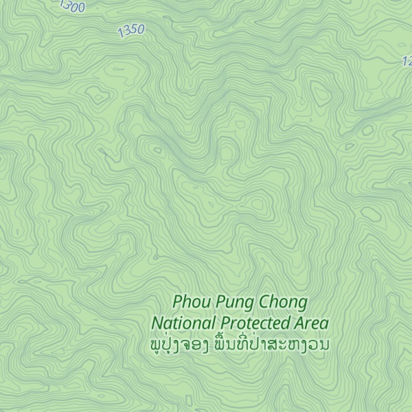 Map of Phou Hindon