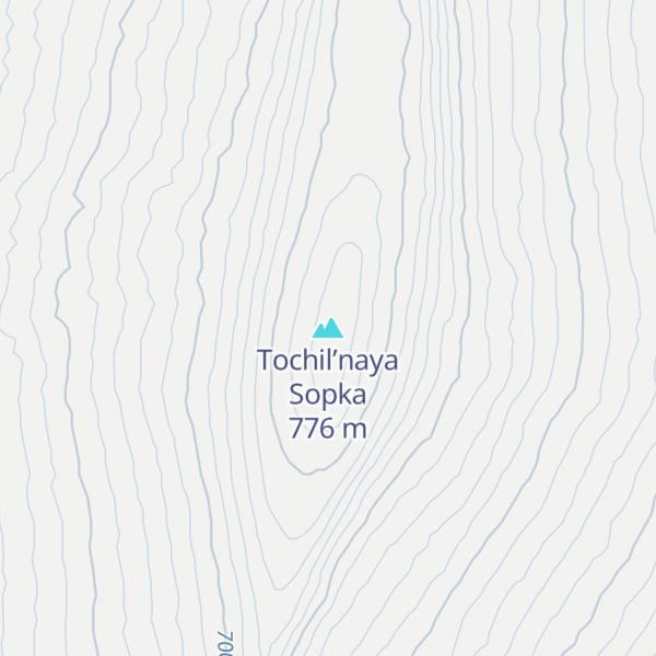 Map of Tochil’naya Sopka