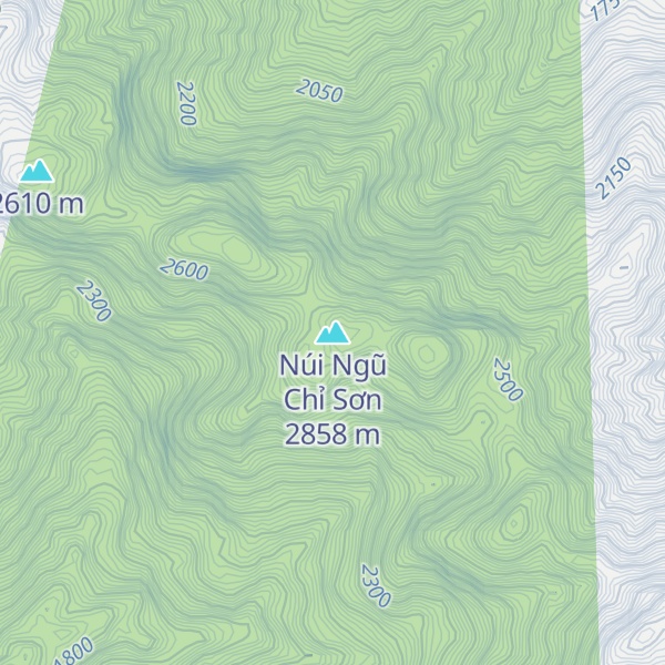 Map of Núi Ngũ Chỉ Sơn