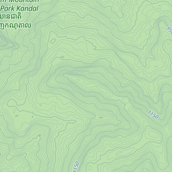 Map of Phnum Phum Chrey