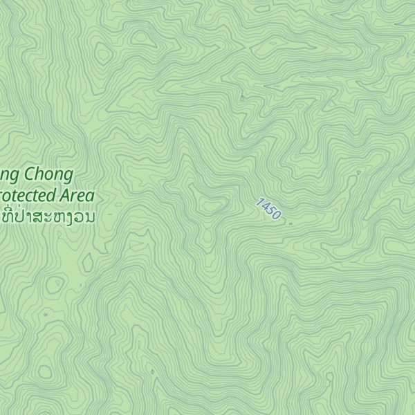 Map of Phou Choklon