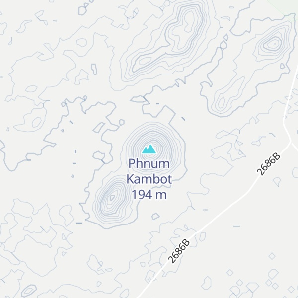 Map of Phnum Kambot