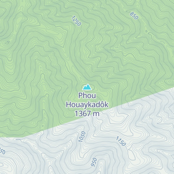 Map of Phou Houaykadôk