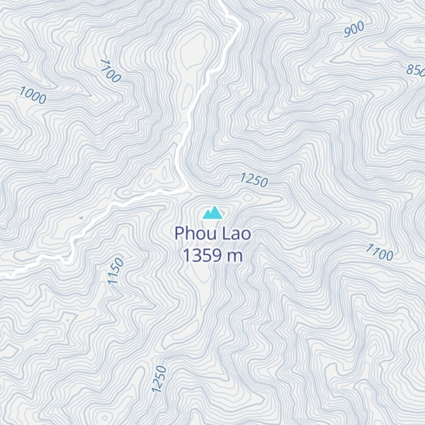 Map of Phou Lao