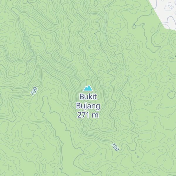 Map of Bukit Bujang