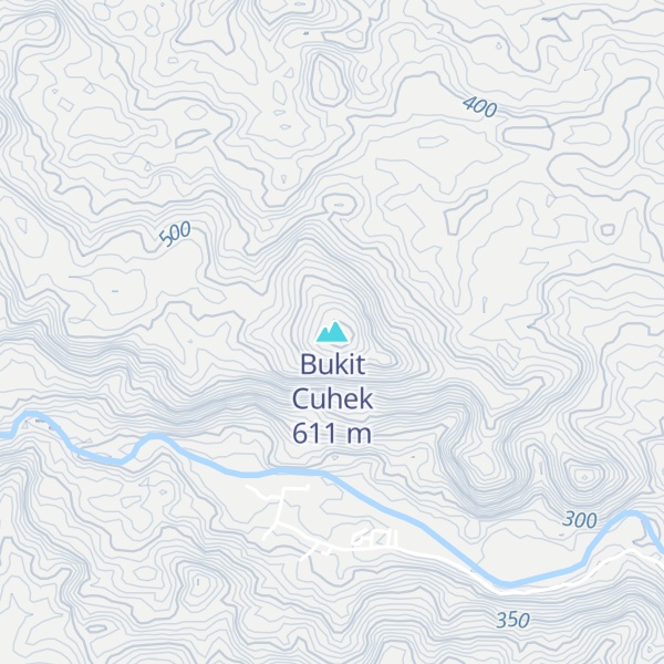 Map of Bukit Cuhek