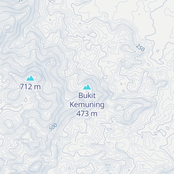 Map of Bukit Kemuning
