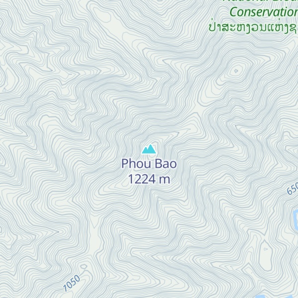 Map of Phou Bao