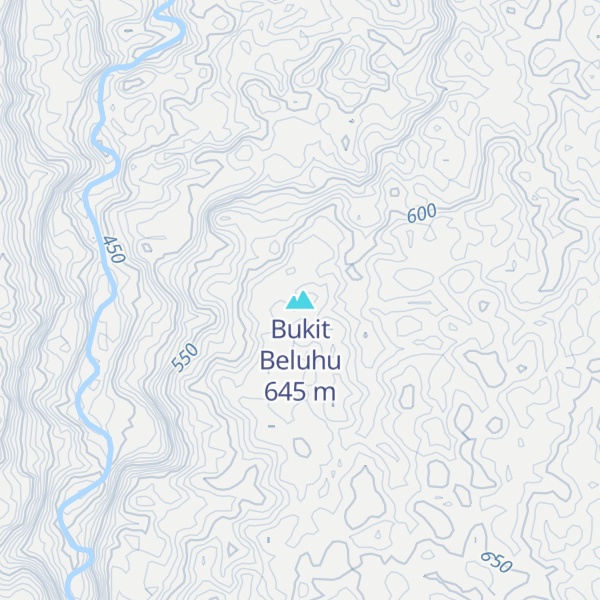 Map of Bukit Beluhu