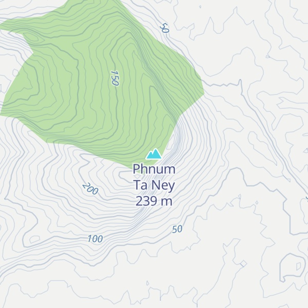 Map of Phnum Ta Ney