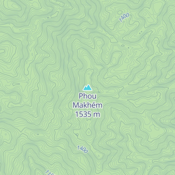 Map of Phou Makhém