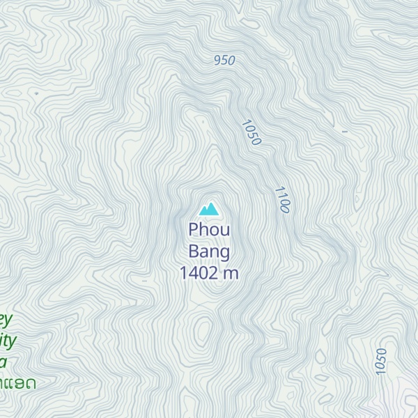 Map of Phou Bang