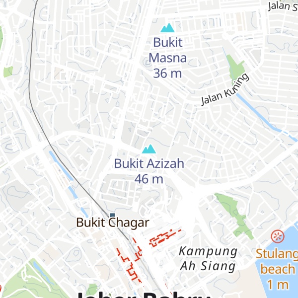 Map of Bukit Azizah