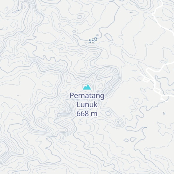 Map of Pematang Lunuk