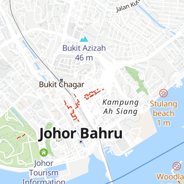Map of Bukit Senyum