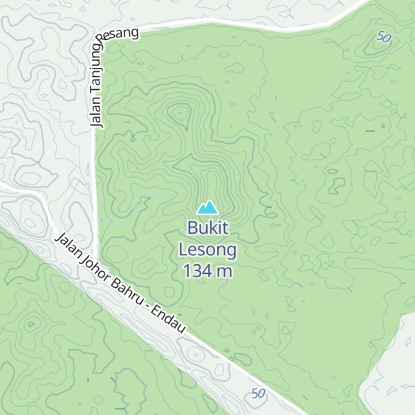 Map of Bukit Lesong
