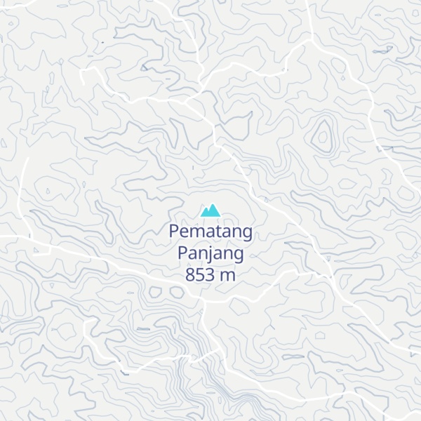 Map of Pematang Panjang