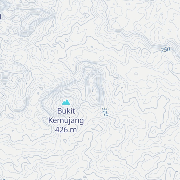 Map of Bukit Bebatu