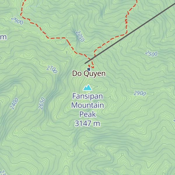 Map of Núi Phan Si Păng