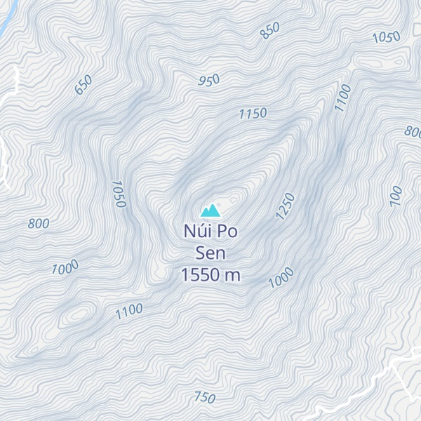 Map of Núi Po Sen