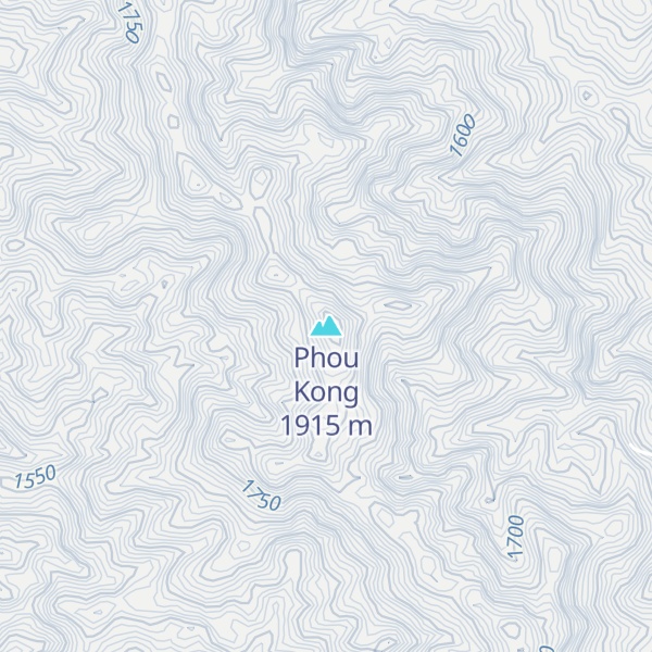 Map of Phou Kong