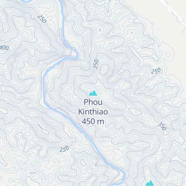 Map of Phou Kinthiao