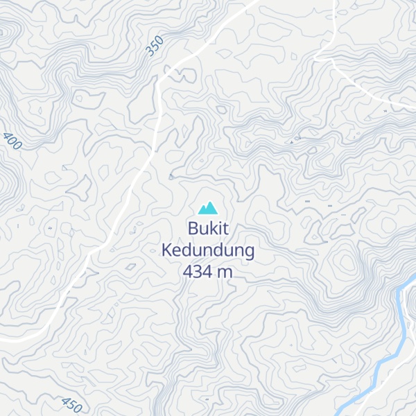 Map of Bukit Kedundung