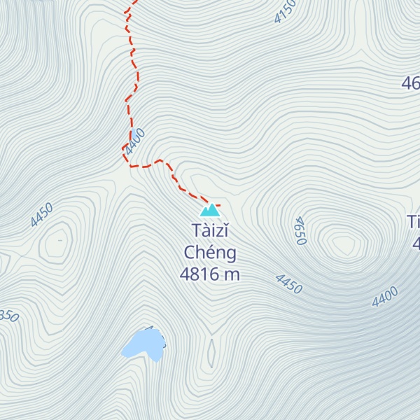 Map of Tàizǐ Chéng