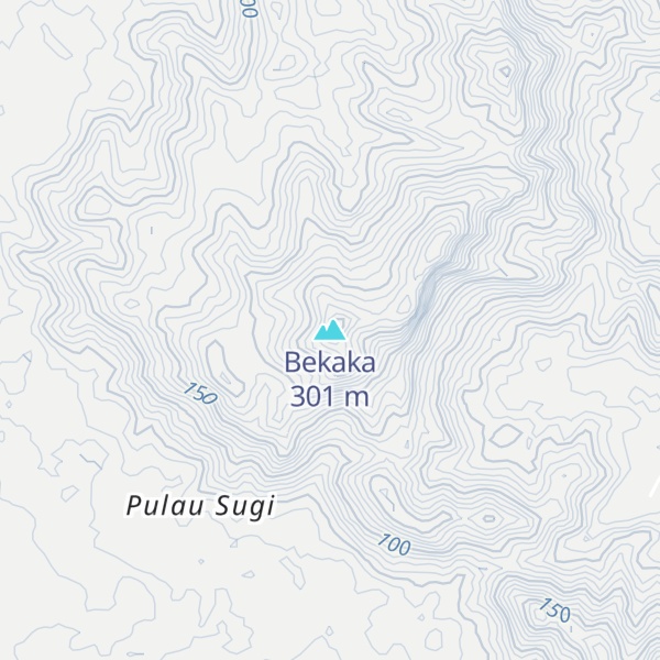 Map of Bekaka