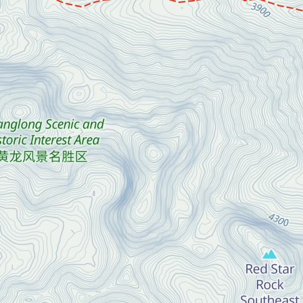 Map of Red Star Rock East