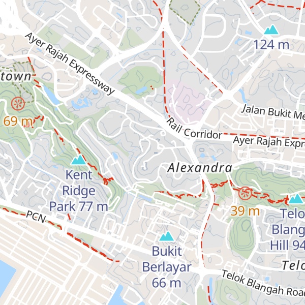 Map of Bukit Pandan Kechil