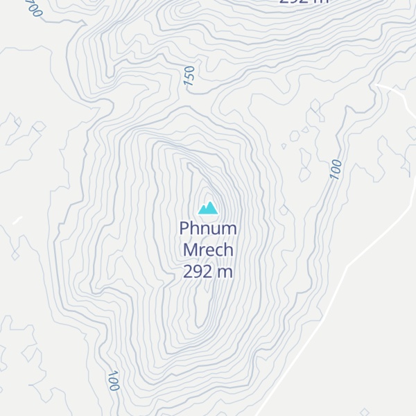 Map of Phnum Mrech