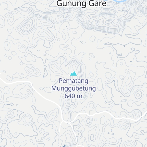 Map of Pematang Munggubetung