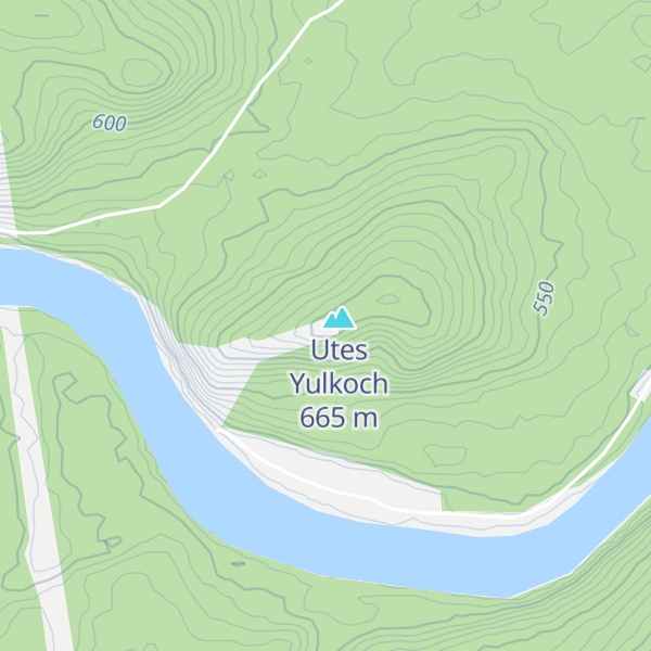 Map of Utes Yursbor