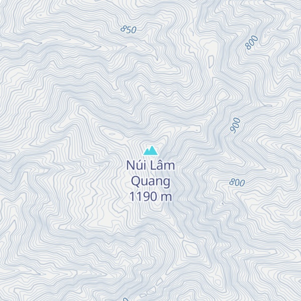 Map of Núi Lâm Quang