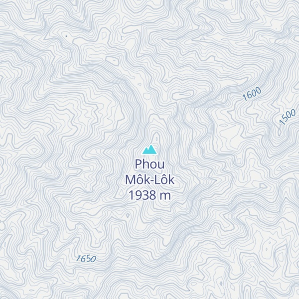 Map of Phou Môk-Lôk