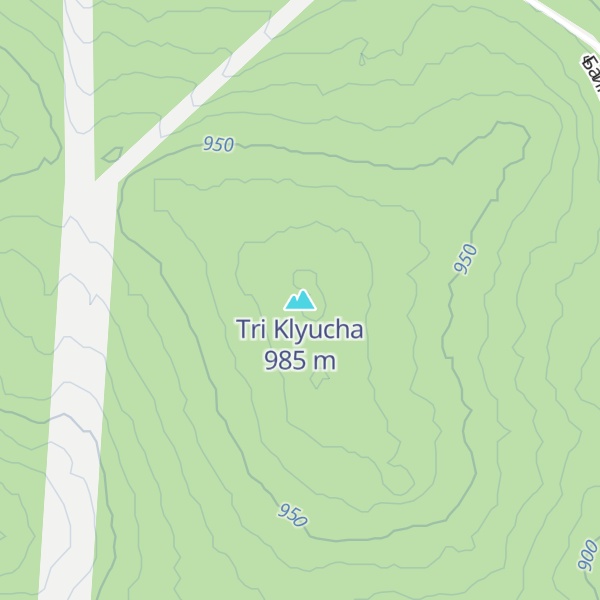 Map of Tri Klyucha