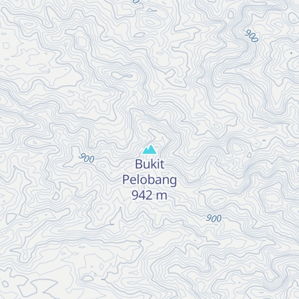Map of Bukit Pelobang