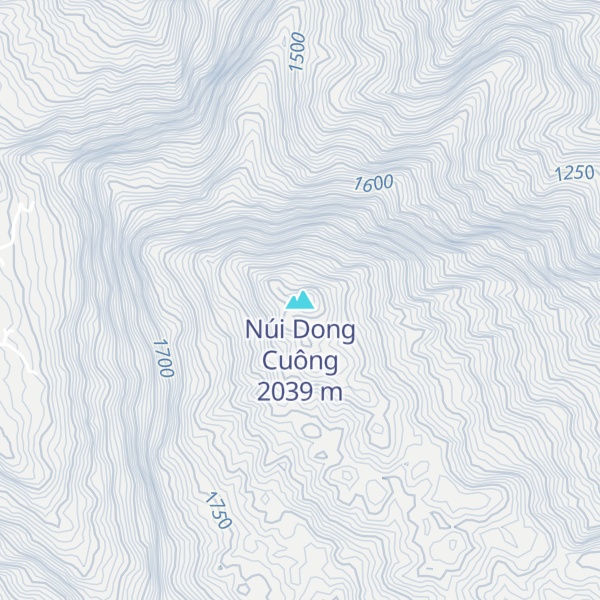 Map of Núi Dong Cuông