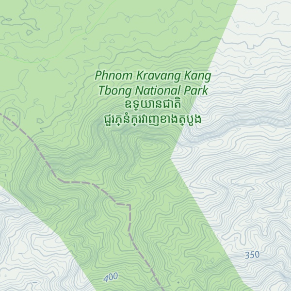 Map of Phnum Pheang