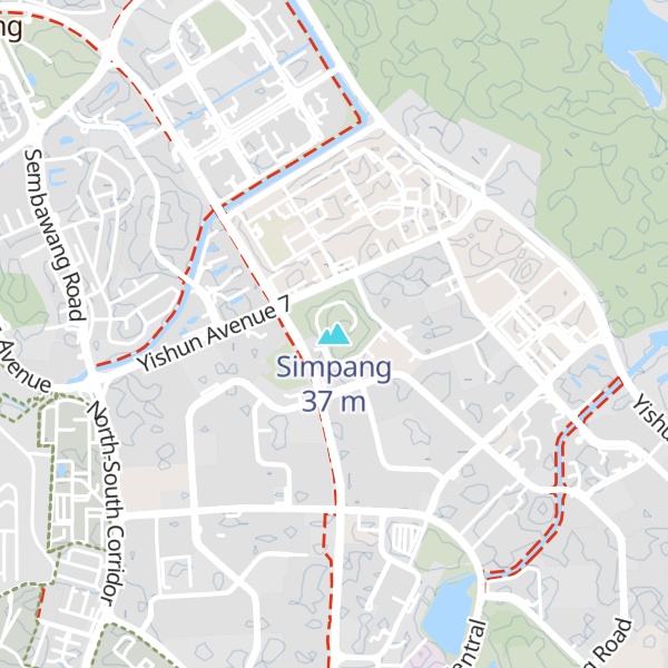 Map of Simpang