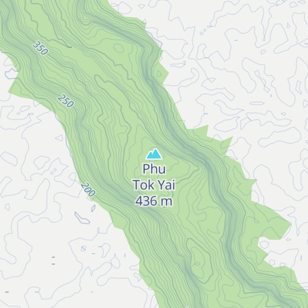Map of Phu Tok Yai