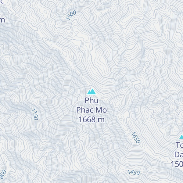 Map of Phu Phac Mo