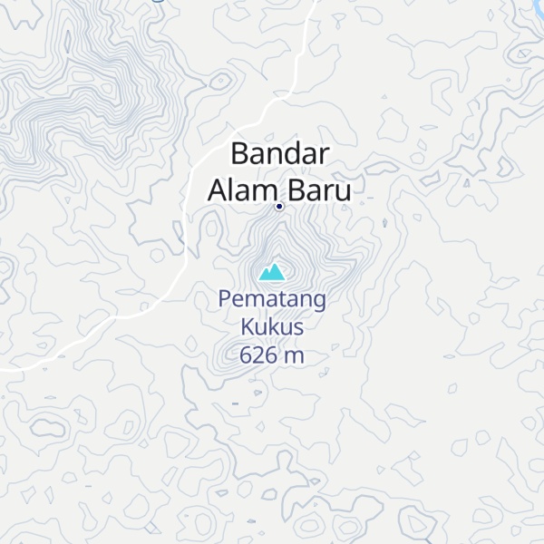 Map of Pematang Kukus