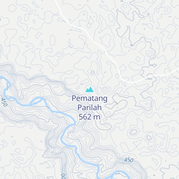 Map of Pematang Parilah