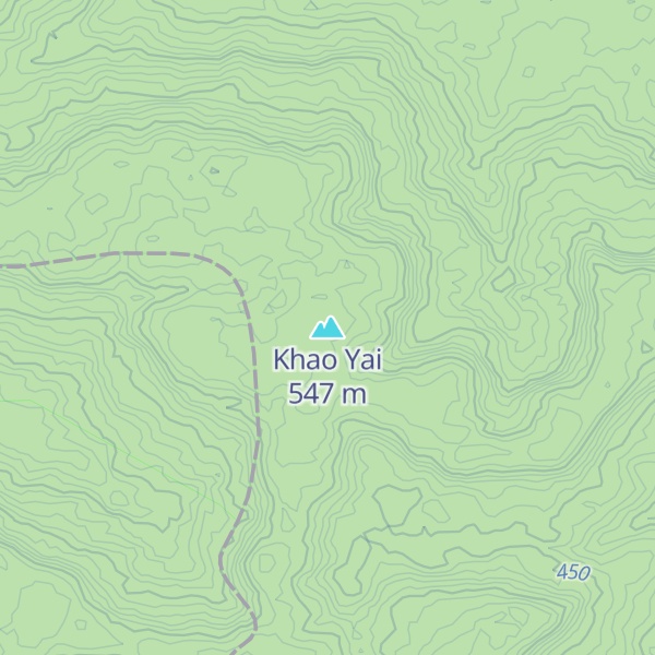 Map of Khao Yai